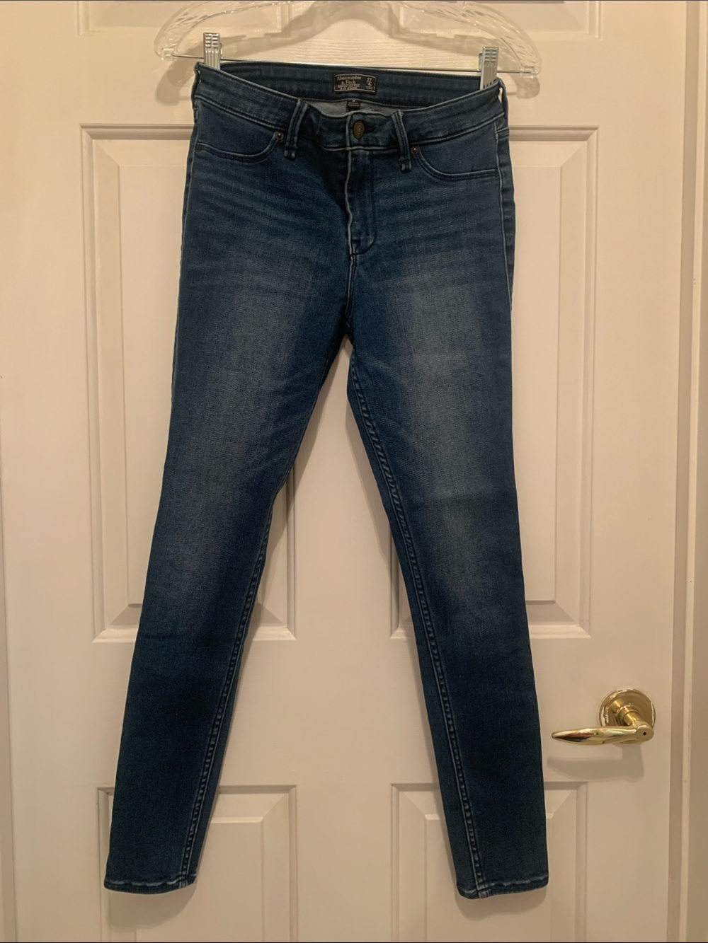 Abercrombie & Fitch Dark Blue Skinny Jeans